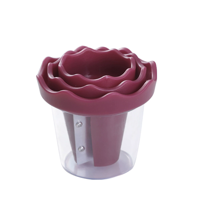 🥕✨ Handmatige groentespiralizer en -kruller voor het maken van rozenbloemen – Verander wortels in 60 seconden in rozen zoals in een restaurant! 🌹🍽️