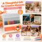 Set met intrekbare glittergelpennen voor journaling en tekene