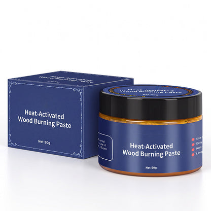 🔥🎨 50% KORTING! Brand hout als een pro zonder brander – deze hittegeactiveerde pasta tovert elke sjabloon om in een diep, blijvend brandpatroon. Met hete lucht, geen gedoe!