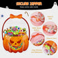 🔁 Herbruikbare Halloween Pompoenzakjes – Stevige, Doorzichtige Cadeautasjes voor Snoep, Goodies en Feestartikelen 🎁🕷️