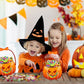 🔁 Herbruikbare Halloween Pompoenzakjes – Stevige, Doorzichtige Cadeautasjes voor Snoep, Goodies en Feestartikelen 🎁🕷️