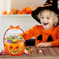 🔁 Herbruikbare Halloween Pompoenzakjes – Stevige, Doorzichtige Cadeautasjes voor Snoep, Goodies en Feestartikelen 🎁🕷️