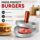Burgerpers met Houten Handvat