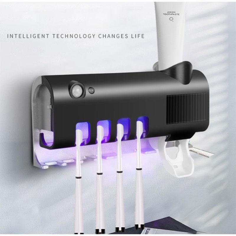 📢📢 50% KORTING!! ✨3-in-1 Slimme Tandenborstelstation – UV-reiniging, gezinsopbergruimte en tandpastadispenser
