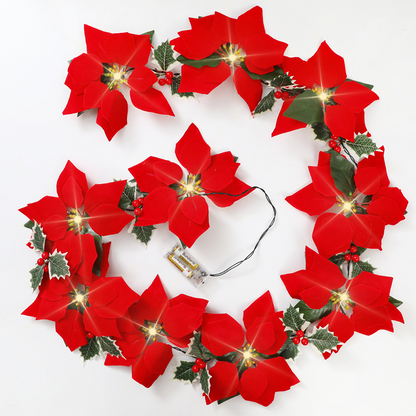 🎄 50% KORTING! ✨ LED Kerstster Slinger Met Warme Verlichting – Maak Je Huis Direct Feestelijk
