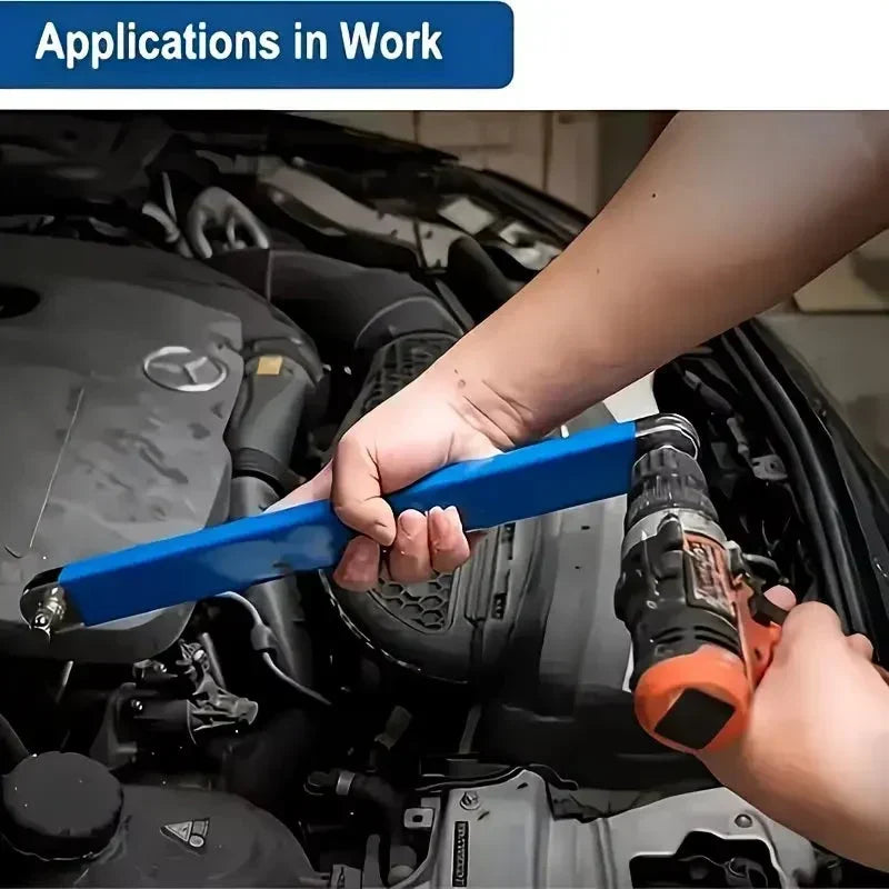🔧 50% korting! Offset verlengsleutel – 39cm, 0° slinger, 16mm profiel. Bereik moeiteloos lastige bouten! 🚗⚡