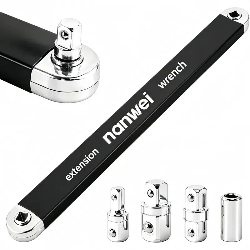 🔧 50% korting! Offset verlengsleutel – 39cm, 0° slinger, 16mm profiel. Bereik moeiteloos lastige bouten! 🚗⚡