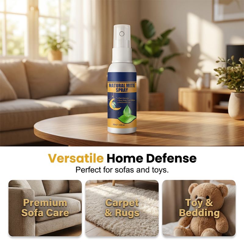 🌿🛏️ 50% KORTING! Stop met slapen met onzichtbare mijten! Deze plantaardige spray elimineert mijten op matras, kussen en bank – veilig voor gezin, zonder chemicaliën. Eén spray, frisse slaap!