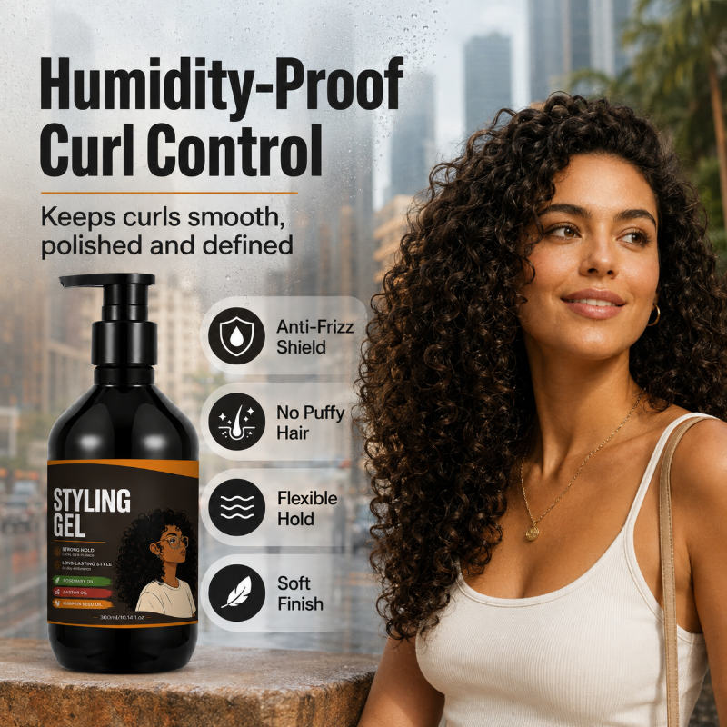 Stronq Hold Krullend Haar Stylinggel
