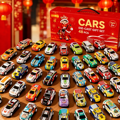Opvouwbare speelgoedautogarage speelset