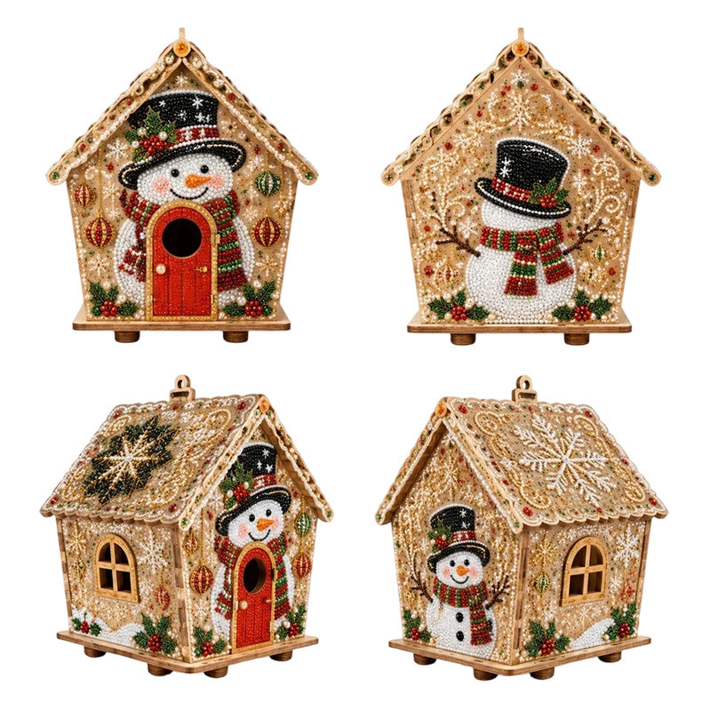 🎄 2+1 GRATIS – 3D Kerst Parel Schilderij DIY | Fonkelende 3D-Parels | Kies Zelf Je 3 Favoriete Designs