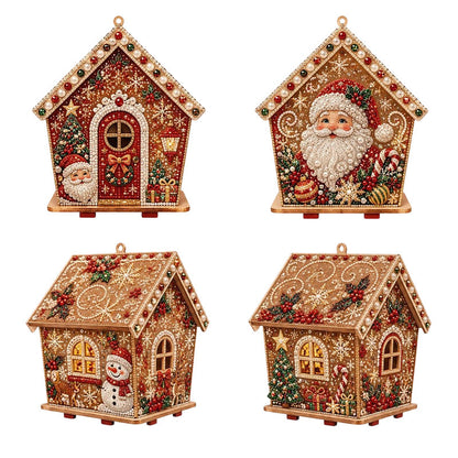🎄 2+1 GRATIS – 3D Kerst Parel Schilderij DIY | Fonkelende 3D-Parels | Kies Zelf Je 3 Favoriete Designs