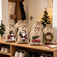 🎁 50% KORTING – KOOP 1, KRIJG 5! Kerstcadeauzakjes met Schattige Prints | Herbruikbaar & Scheurvast | Met Koordsluiting voor Snoep, Sieraden & Kleine Cadeautjes