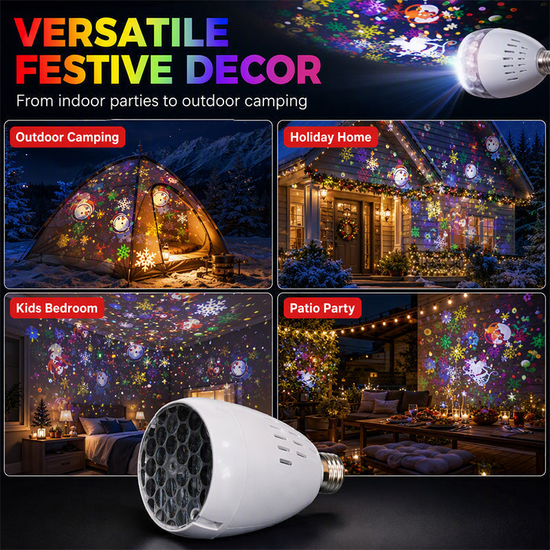 🎄 50% DE RÉDUCTION! ✨ Projecteur Noël – Festif, lumineux & facile à installer ❄️
