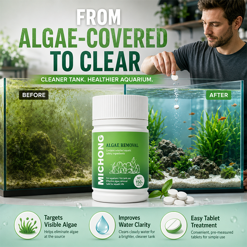 🌿 Stop met groene soep in je aquarium! Dé algatabletten met langdurige nawerking – verwijdert algen bij de wortel en houdt het water glashelder. 50% KORTING!