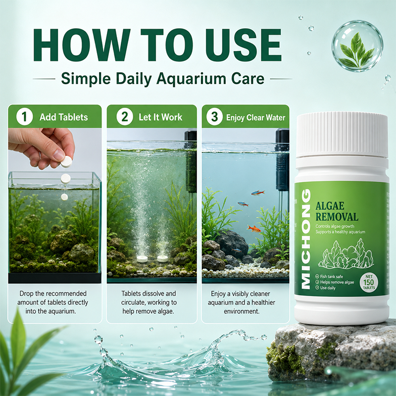 🌿 Stop met groene soep in je aquarium! Dé algatabletten met langdurige nawerking – verwijdert algen bij de wortel en houdt het water glashelder. 50% KORTING!