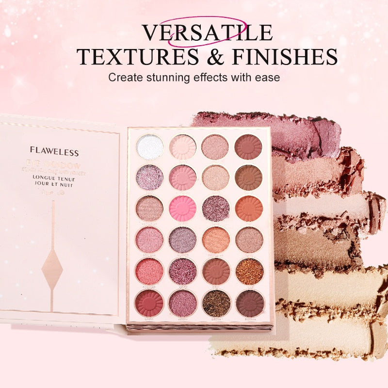⏳ Tijdelijke aanbieding⏳ 💄✨ Uitklapbaar 48-Kleuren Make-upboek – Oogschaduw, Blush, Highlighter & Lipmake-up in Eén