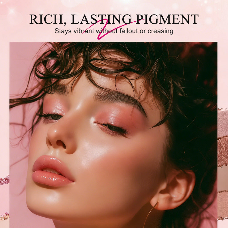 ⏳ Tijdelijke aanbieding⏳ 💄✨ Uitklapbaar 48-Kleuren Make-upboek – Oogschaduw, Blush, Highlighter & Lipmake-up in Eén