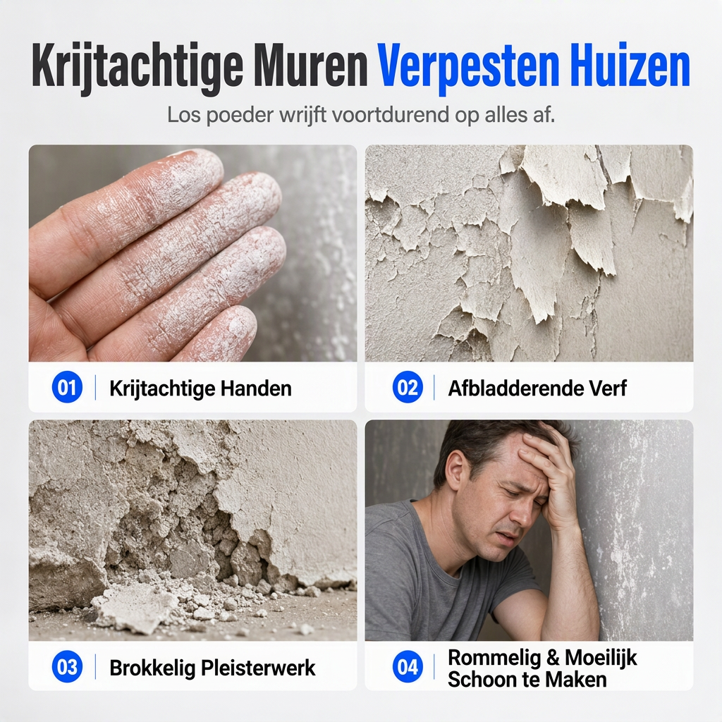 🧱✨ Muurverharder – van stoffig naar stevig in één spray.