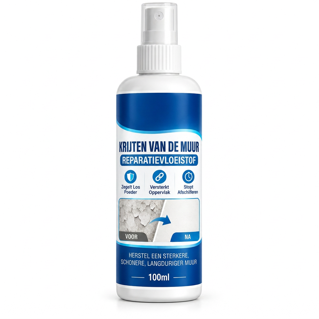 🧱✨ Muurverharder – van stoffig naar stevig in één spray.