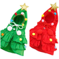 Christmas Tree Pet Cape Cloak for Cats & Dogs
