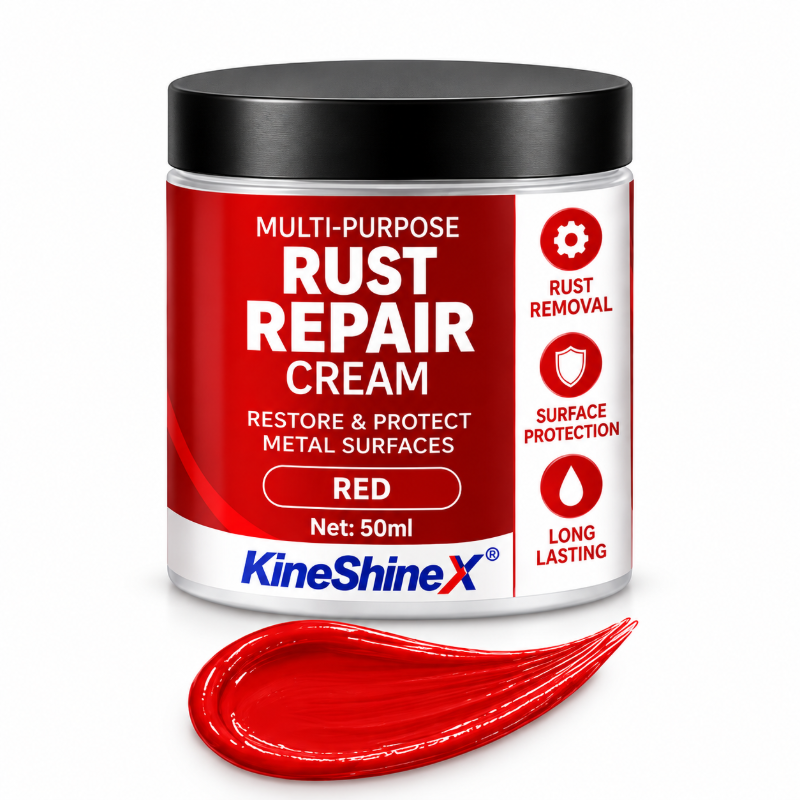 Multifunctionele Roestherstelcrème – Voor auto's & huishoudelijk metaal | Herstelt roest, beschermt tegen corrosie & laat metaal weer glanzen.
