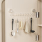 Suction Cup Sliding Hook Rack