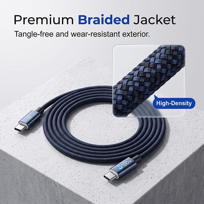 🔥💻 50% KORTING! Stop met kabels die breken of je batterij slopen! Dé 100W USB-C snellader met automatische stroomonderbreking & E-marker chip – universeel, duurzaam, altijd klaar!