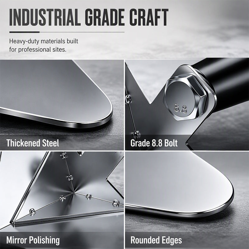 🛠️Stainless Steel Corner Trowel – Precise Corner Finishing, Anti-Rust, Ergonomic Handle ✨