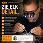 🔥 NU 50% KORTING! 🔍 Hogeprecisievergrootglas met LED, verwisselbare lenzen handsfree ontwerp 🛠️✨