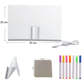 🎨 Kids DIY Verlicht Uitwisbaar Tekenbord Set – Nu met Korting! ✨