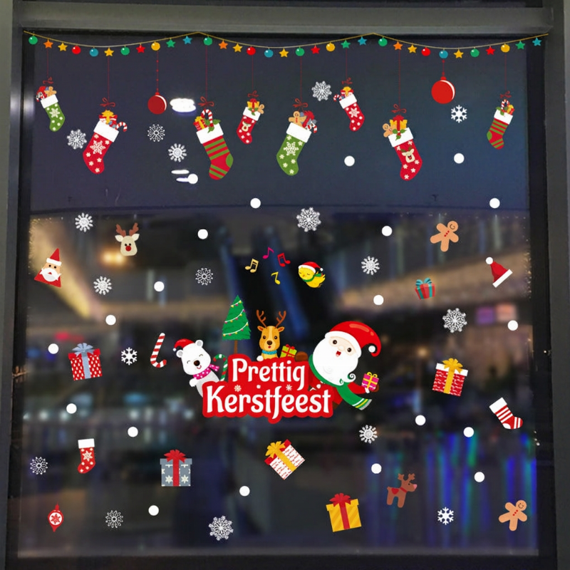 ❄Kerst Raamstickers🔥