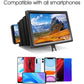 Vergroot je scherm in een handomdraai! 3D HD-schermvergroter voor je telefoon