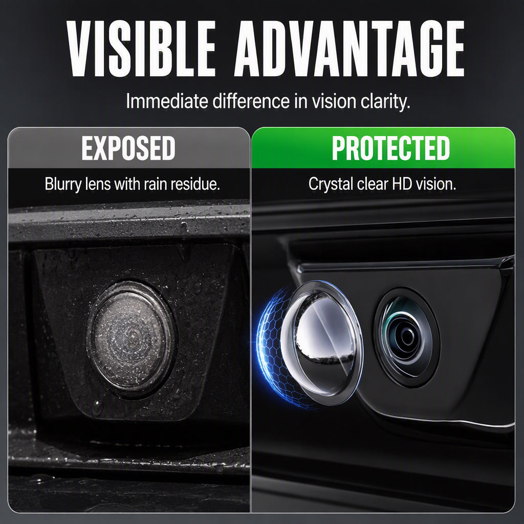 🚗📷 50% KORTING! Nooit meer een vuile of bekraste cameralens! Deze transparante beschermkap houdt stof, modder en krassen buiten – helder zicht