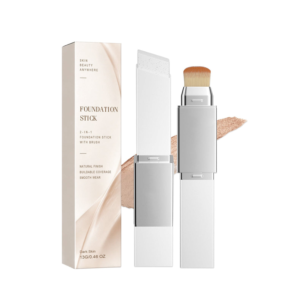 2-in-1 foundationstick met hoge dekking