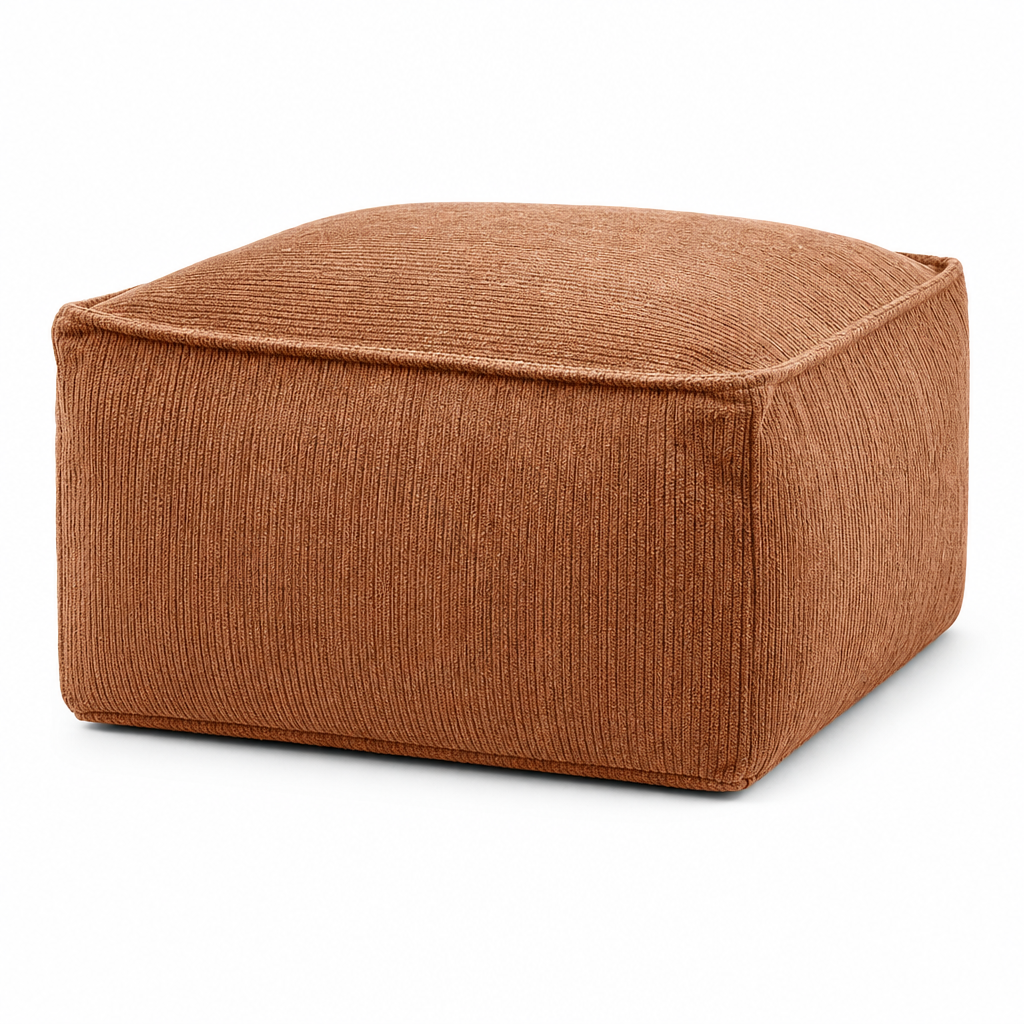 📢📢50% KORTING!! ⏰ Opbergpoefhoes – Grote ritssluiting, wasbaar & 45x45x23 cm ✨