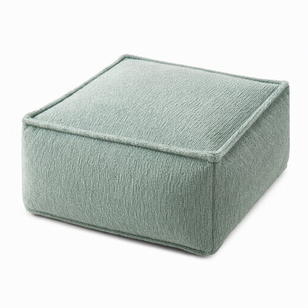 📢📢50% KORTING!! ⏰ Opbergpoefhoes – Grote ritssluiting, wasbaar & 45x45x23 cm ✨