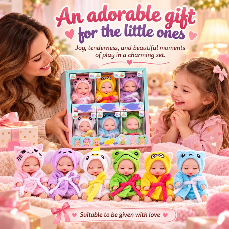 Mini Reborn Baby Dolls Lifelike Realistic Baby Dolls
