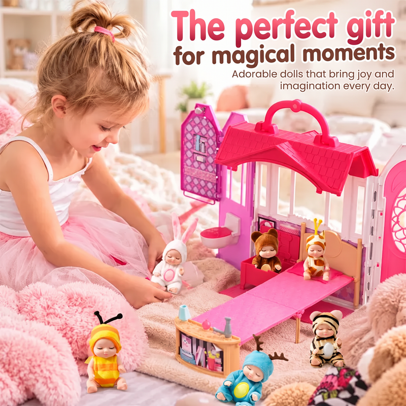 Mini Reborn Baby Dolls Lifelike Realistic Baby Dolls