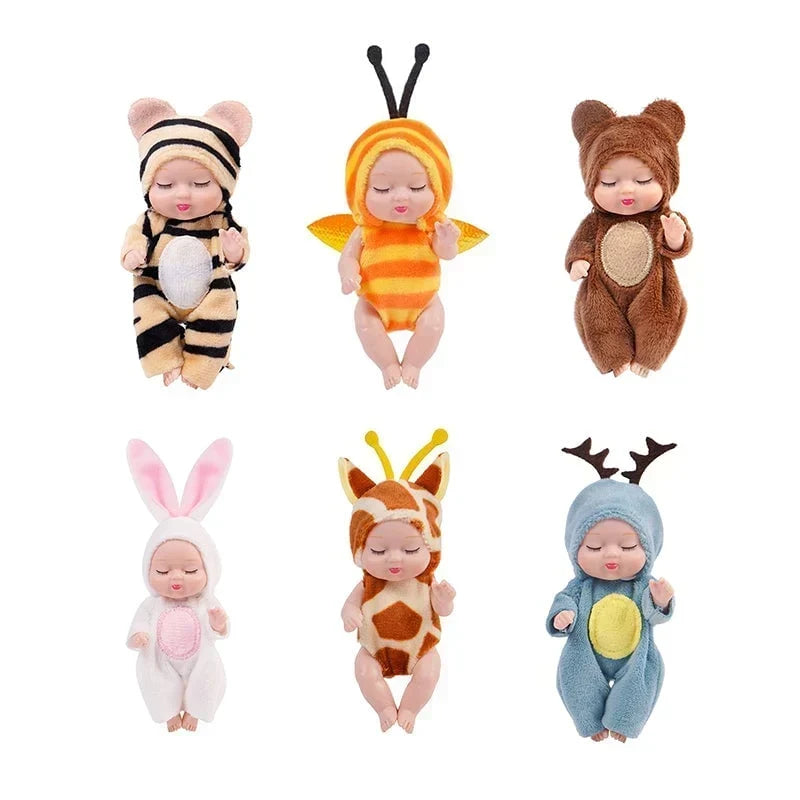 Mini Reborn Baby Dolls Lifelike Realistic Baby Dolls