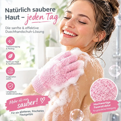 Guanto Esfoliante a Cinque Dita per Bagno e Doccia