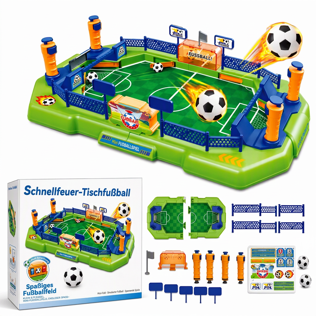 ⚽ Tafelvoetbalspel voor Twee Spelers