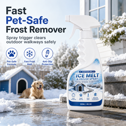 ❄️🐾 Gladde oprit? Deze ijs- en sneeuwspray smelt direct – veilig voor je hond! 50% KORTING. Geen uitglijden meer!