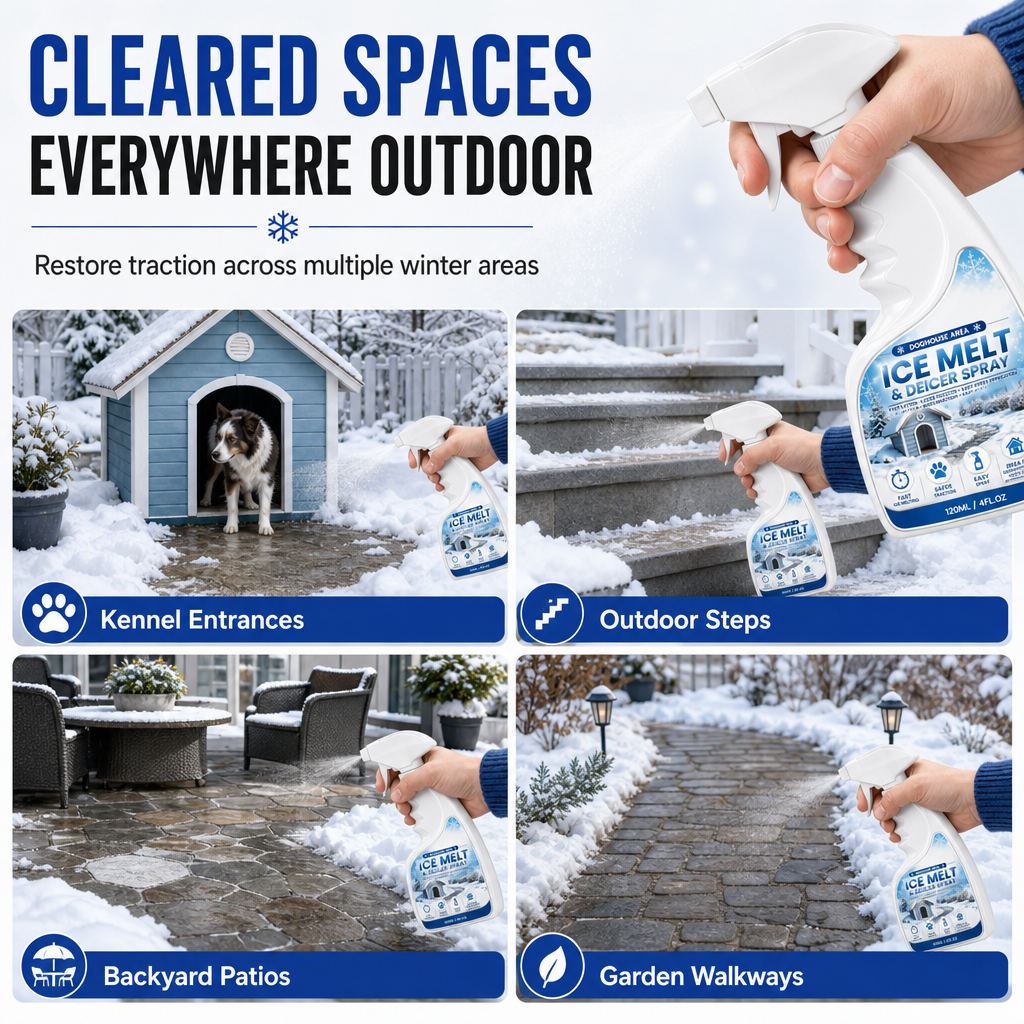 ❄️🐾 Gladde oprit? Deze ijs- en sneeuwspray smelt direct – veilig voor je hond! 50% KORTING. Geen uitglijden meer!