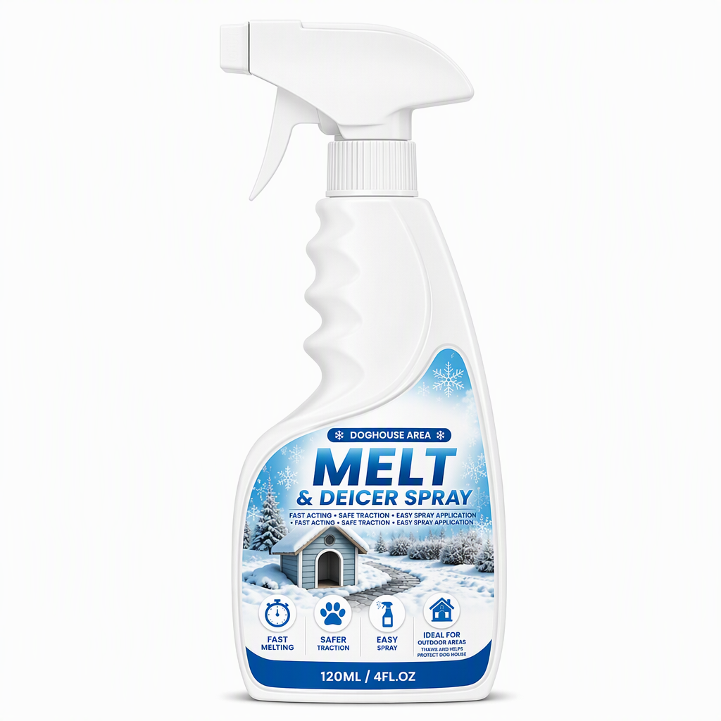 ❄️🐾 Gladde oprit? Deze ijs- en sneeuwspray smelt direct – veilig voor je hond! 50% KORTING. Geen uitglijden meer!