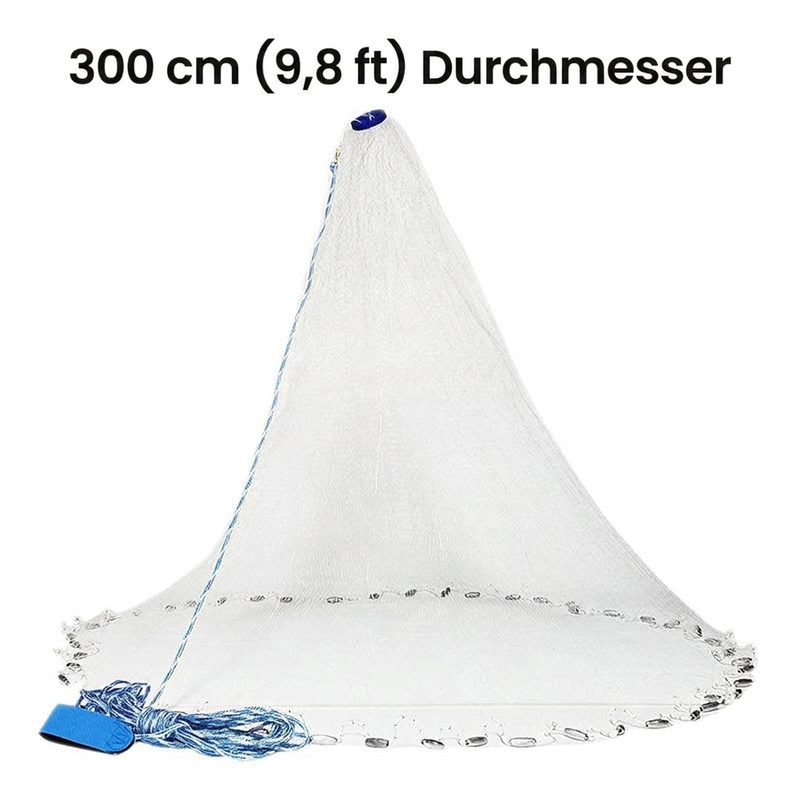 🎣 Eenvoudig te Werpen Werpnet