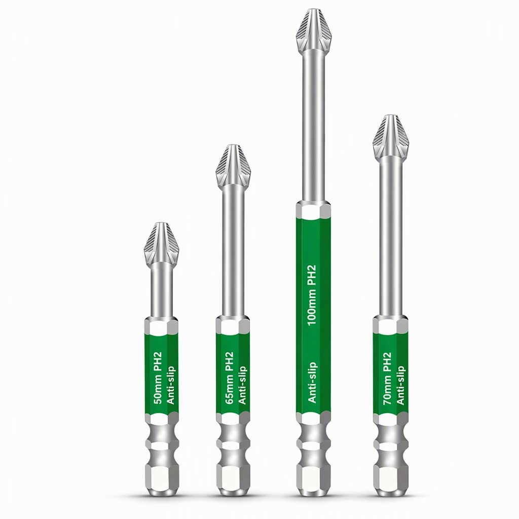 🛠50% KORTING🧱Set magnetische kruiskopbits – antislipgreep en schokbestendig, voor doe-het-zelf en reparaties