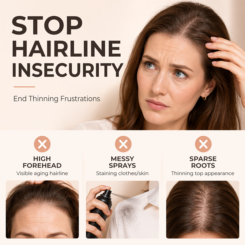Haarlijnpoederstick met sponsapplicator