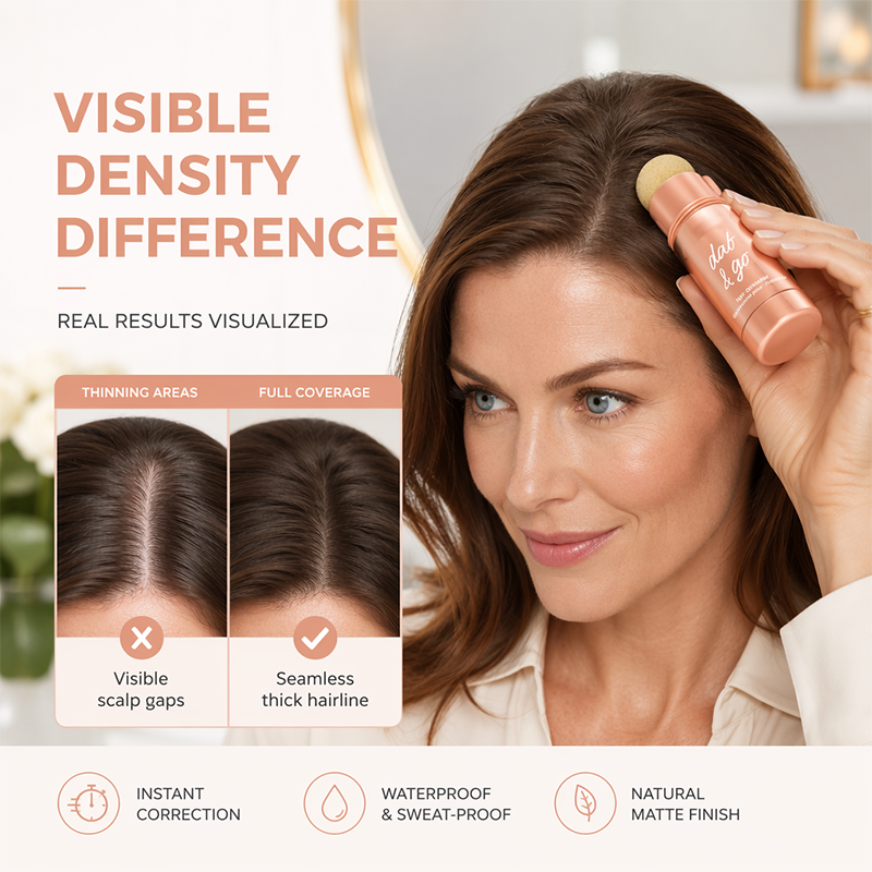 Haarlijnpoederstick met sponsapplicator