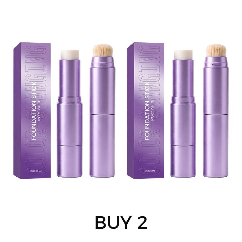 ✨ Vergeet uren voor de spiegel! Eén stick, één streek en je huid ziet er perfect uit. 2-in-1 foundation met kleurveranderend effect – jouw nieuwe schoonheidsgeheim.